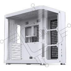 Корпус без блока питания JONSBO TK-2, Midi-Tower, TG, no fans, 1xUSB-A 3.2 + 1xUSB-C 3.2, ATX, mATX, mITX White