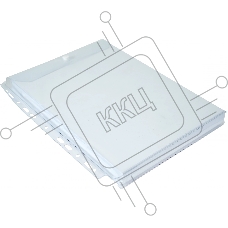 Папка-вкладыш Silwerhof Daily клапан с кнопойс расширением A4 вертикальный пвх 180мкм (упак.:5шт)