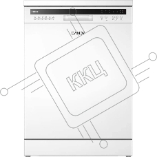 Посудомоечная машина Candy Rapido CF 4A7E0W-08, белый, 59.8 см, 14 компл., 49 дБ, класс A