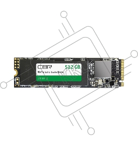 Твердотельный накопитель CBR SSD-512GB-M.2-LT22, Внутренний SSD-накопитель, серия 
