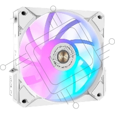 Вентилятор для корпуса Alseye i12W белый, 120 мм, 1800 об/мин, 33.2 дБ, 4 pin