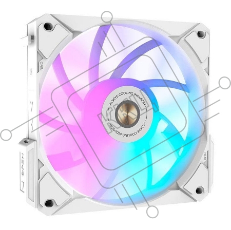 Вентилятор для корпуса ALSEYE COOLING FAN i12W White Dimensions: 120 x 120 x 25mmVoltage: DC 12VCurrent: 0.25A±10%Fan Speed : 800-1800±10%Max. Air Flow: 31.18-73.92CFMMax. Air Pressure: 0.56-2.1mmH20Max. Noise: 20-33.2dBABearing Type : FDB BearingLife Exp