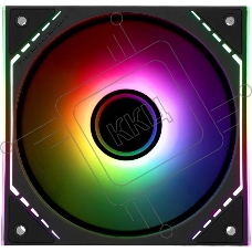 Кулер для корпуса Thermalright TL-M12R-S Reverse (124x120x25mm, 4-pin PWM, ARGB, 34.43CFM, 23.2dBA, 1500RPM, черный)