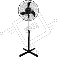 Вентилятор AC Electric AFF-505B чёрный, напольный, 40 Вт, 3 скорости, 40 см
