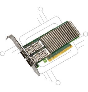 Intel Ethernet Network Adapter E810-CQDA2, 2xQSFP28 ports, 100GbE, PCI-E x16, 1 year