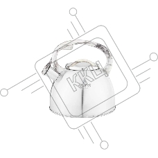 Чайник для плиты AGNESS 907-094 2,5л индукция, со свистком