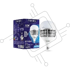 Лампа светодиодная TOKOV ELECTRIC 80Вт HP 6500К Е40/Е27 176-264В