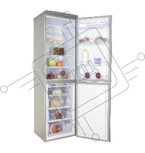 Холодильник DON R-297 MI металлик искристый двухкамерный