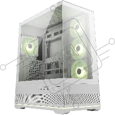 Компьютерный корпус MSI MAG Pano 110R PZ белый без БП ATX 6x120мм 7x140мм 2xUSB 3.0 1xUSB3.1 audio AirDuct bott PSU