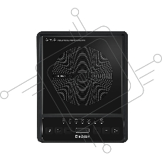Электрическая плита Blackton Bt IC133C Black, индукционная, мощность: 2000 Вт, тип управления: электронное, регулировка мощности: 8 уровней, количество автоматических программ: 7, размер варочной поверхности: 190 мм, материал корпуса: пластик, керамика, т