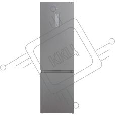 Холодильник Hotpoint HT5200S (R) серебристый двухкамерный 247/78л морозилка снизу, No Frost