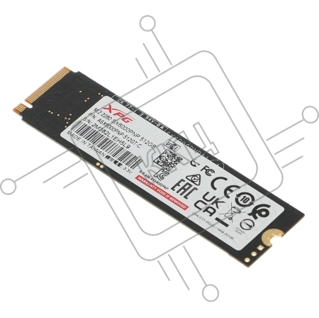 Жесткий диск SSD ADATA M.2 2280 512GB AGAMMIXS70B-512G-CS