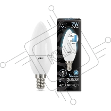 Лампа светодиодная Gauss LED Candle 7Вт E14 4100К step dimmable (диммир.) 103101207-S