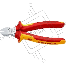 Бокорезы KNIPEX KN-7026160 диэлектрические рукоятки, 1000 V, длина: 160 мм