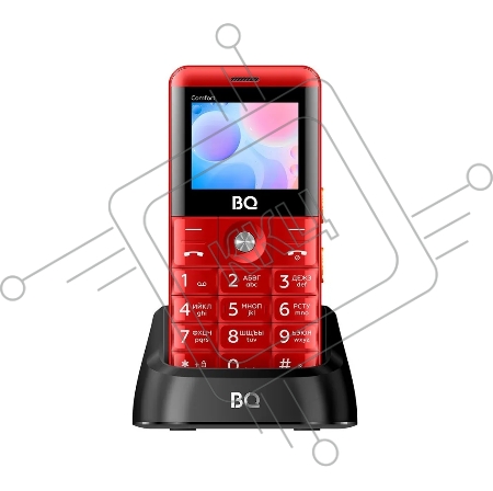 Мобильный телефон BQ 2006 Comfort Red+Black