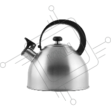 Чайник для плиты со свистком MALLONY Opera 2,5 л, матовый, из нерж стали (005179)
