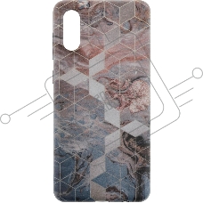 Чехол (клип-кейс) Gresso Meridian, для Samsung Galaxy A02, золотистый/синий [gr17aaae8918]