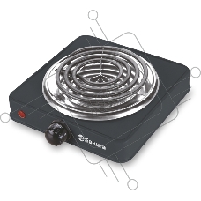 Плитка электрическая Sakura ПЭ-08В 1500Вт 145мм 1конф/спир