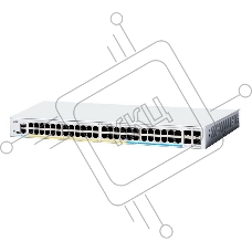 Коммутатор Cisco Catalyst C1300-48P-4X, 48×1 Гбит/с, 4×10 Гбит/с SFP+, управляемый