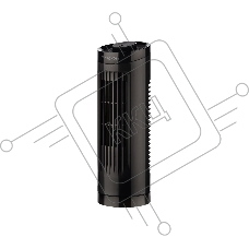 Вентилятор Energy EN-1665 TOWER черный, напольный, 45 Вт, 3 скорости, колонный