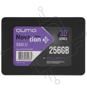 Накопитель SSD QUMO 256GB QM Novation Q3DT-256GSKF {SATA3.0}