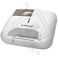 Сэндвичница BRAYER BR2203WH 750 Вт, белый