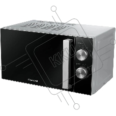 Микроволновая Печь Rondell RDE-MW208 20 л, 700 Вт, серебристый/черный