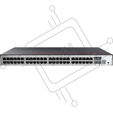 Коммутатор Huawei S5735-L48T4S-A-V2, 48×1 Гбит/с + 4×1 Гбит/с SFP, управляемый