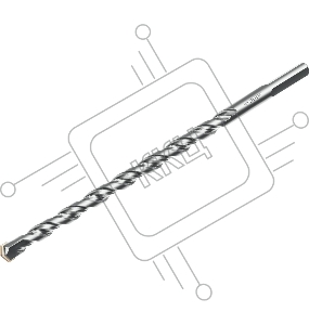 Сверло по бетону усиленное, 3-х гранный хвостовик ЗУБР ПРОФЕССИОНАЛ 8 x 200 мм