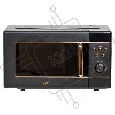 Микроволновая печь JVC JK-MW270D черный, 20 л, 700 Вт, переключатели - поворотный механизм/кнопки