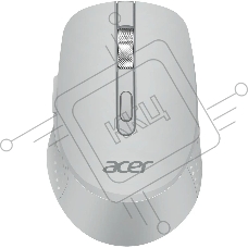 Мышь беспроводная Acer OMR310 светло-серый, 1600 dpi, радиоканал, Bluetooth, USB, кнопки - 7