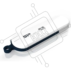 Флешка USB R/W 64Gb Silicon Power Blaze B32, USB 3.2, белый