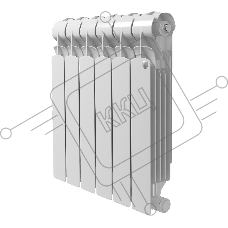 Радиатор биметаллический Royal Thermo Indigo B 500 - 6 секц.