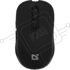 Мышь беспроводная Defender Gassa MM-105 черный, 1600 dpi, радиоканал, USB, кнопки - 6