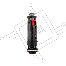 Сливной двухрежимный механизм WIRQUIN ONE 3/6L