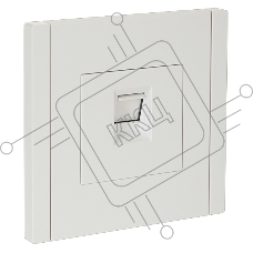 Розетка компьютерная RJ45 кат.6 IEK FORTE&PIANO FP231 белый