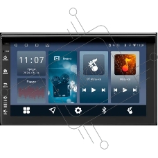 Автомагнитола Incar NBA-7401 2DIN 3x70Вт v5.0 USB 2.0 AUX 4Mb Android 11 7