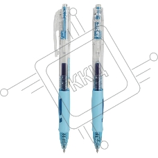 Ручка гелевая автоматическая Deli Arris EG09-BL, синие чернила, линия 0.7мм