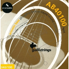 Комплект струн GALLI STRINGS [AB40100] для бас-гитары, размер 40-100