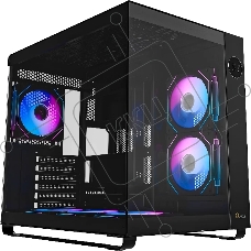 Корпус  Ocypus Iota C70 BK ARGB ATX / win / black / 6 ARGB fans / no PSU / Tempered Glass