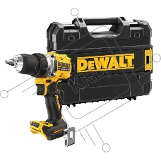 Дрель-шуруповерт DeWalt DCD800NT-XJ, Аккумуляторная, 18В, Без АКБ и ЗУ, Кейс