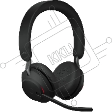 Гарнитура беспроводная Jabra Evolve2 65, Link380a MS Stereo Stand черный
