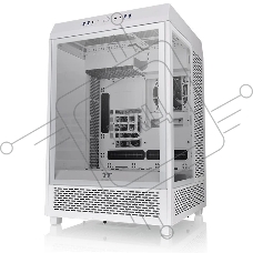 Компьютерный корпус Thermaltake The Tower 500 Snow CA-1X1-00M6WN-00 White,Win,SPCC,Tempered Glass*3,120мм Standard Fan*2