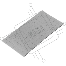 Термопрокладка ExeGate EPG-9WMK (30x30x0.5 mm, 8,5 Вт/ (м•К), теплопроводящая клейкая двухсторонняя, комплект 78 шт)
