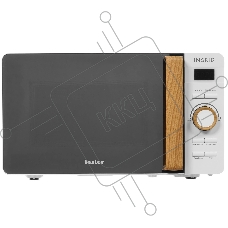 Микроволновая печь Tesler ME-2044 белый/черный, 20 л, 700 Вт, переключатели - кнопки, поворотный механизм