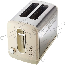 Тостер Gorenje T1100CLI 860Вт бежевый/серебристый