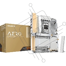 Материнская плата Gigabyte X870E AERO X3D WOOD, AM5, AMD X870E, 4xDDR5, 4xSATA, 4xM.2, 2xPCIe 5.0 x16, 1xPCIe 4.0 x16, 1xHDMI, 2x5Gb LAN, Wi-Fi 7, Bluetooth 5.4, 2xUSB-C 40Gbps (USB4), 1xUSB-C 20Gbps, 5xUSB-A 10Gbps, 3xUSB-A 5Gbps, 3x3.5 мм + S/PDIF оптический, 7.1, вставки из дерева, ATX
