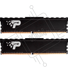 Оперативная память DDR 4 DIMM 32Gb (16Gbx2) PC25600, 3200Mhz, PATRIOT Signature (PSP432G3200KH1) (retail)