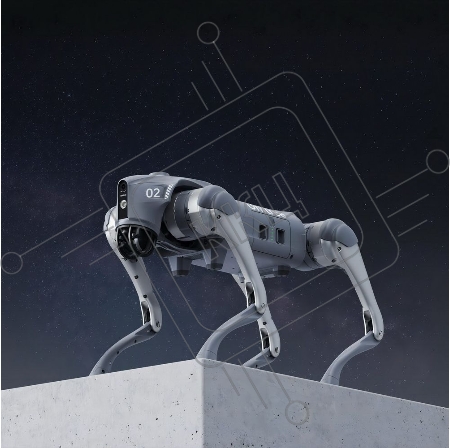 Бионический четырехопорный робот бренда Unitree модели Go2 версии EDU 