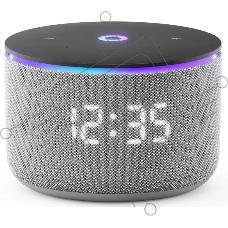 Умная колонка Яндекс Станция Мини 3 Про с Алисой, Zigbee, серый, YNDX-00059GRY